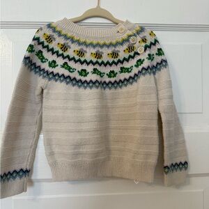 Toddler Baby Boden Fair Isle Sweater
